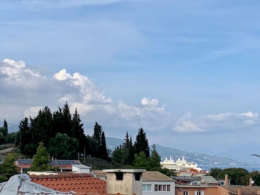 Panoramic Penthouse Corfu Town With Amazing Views Lejlighed Eksteriør billede